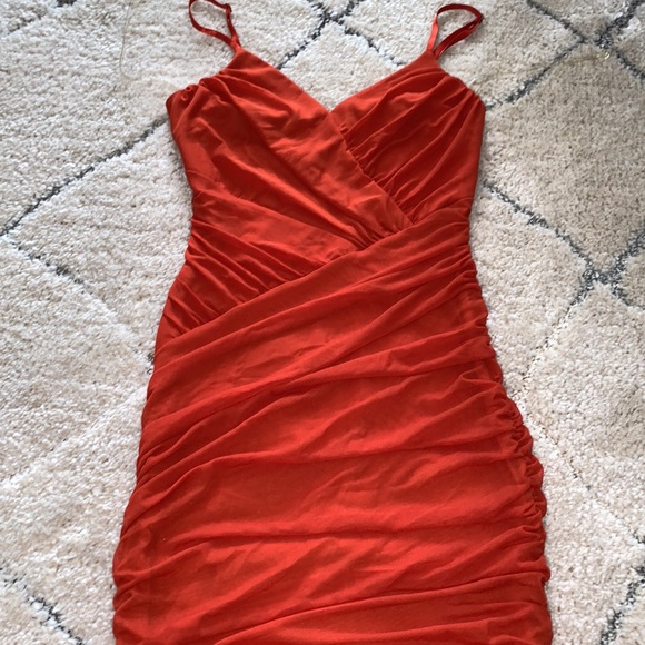 ORANGE DRESS - Picture 4 of 5